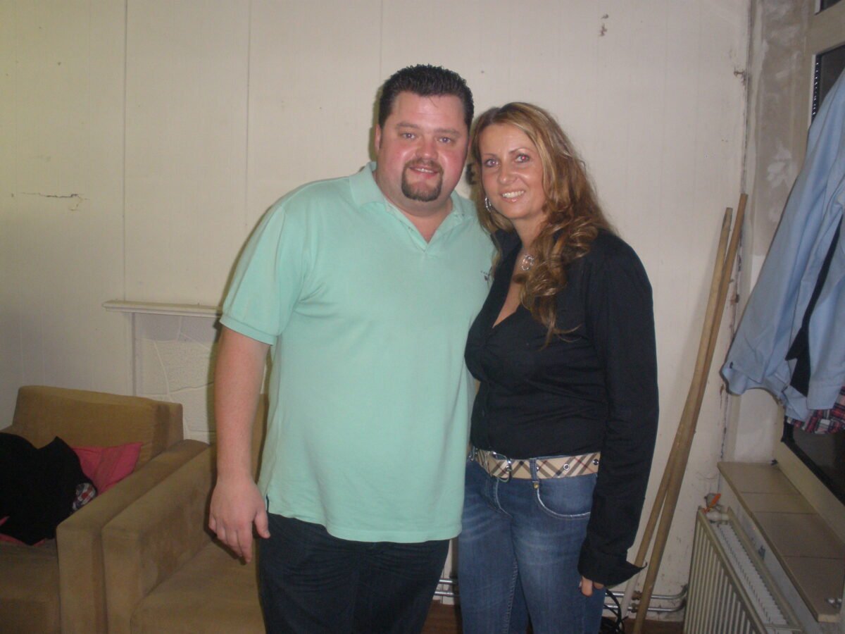 Tina van Beeck met Frans Duits