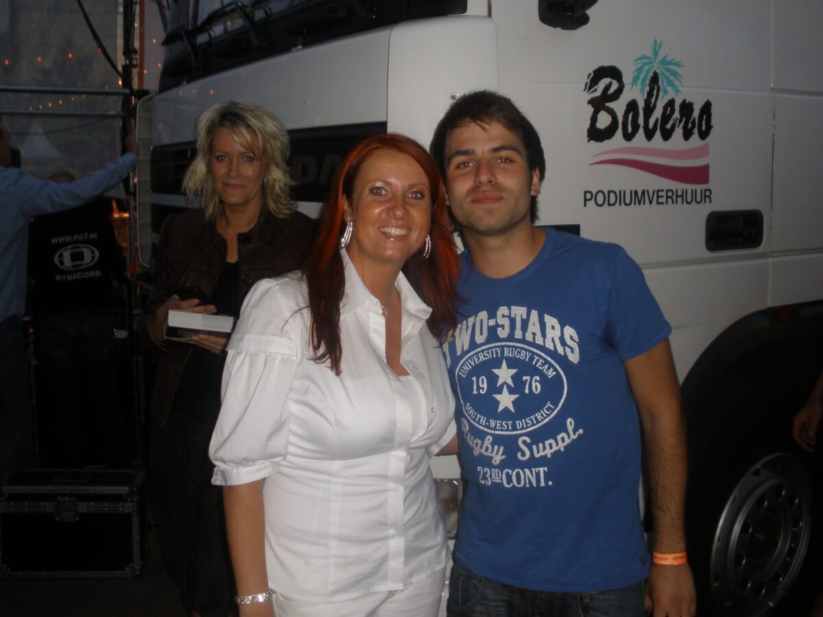 Tina van Beeck met Hansen Tomas