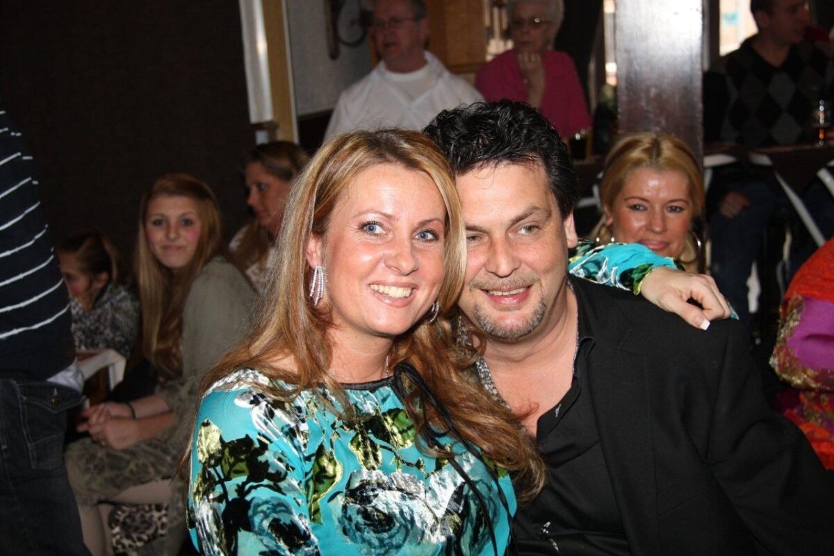 Tina van Beeck met Rinus Ponsen