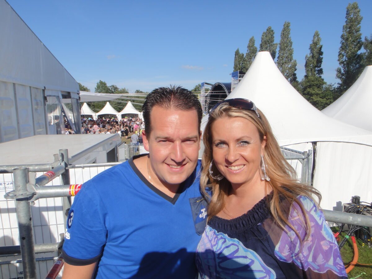 Tina van Beeck met Stef Ekkel